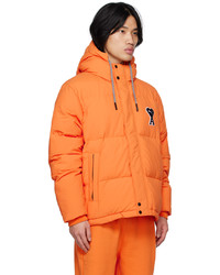 orange Daunenjacke von AMI Alexandre Mattiussi