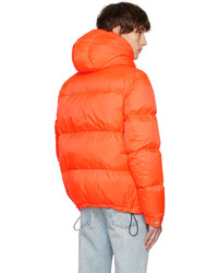 orange Daunenjacke von White:Space