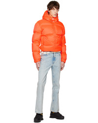 orange Daunenjacke von White:Space