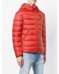 orange Daunenjacke von Blauer