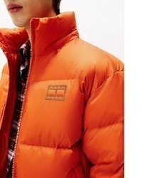 orange Daunenjacke von Tommy Jeans