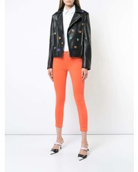 orange enge Jeans von J Brand