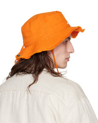 orange Fischerhut von Jacquemus