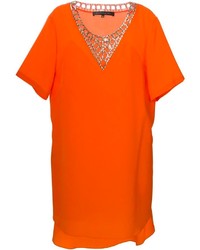 orange gerade geschnittenes Kleid von Barbara Bui