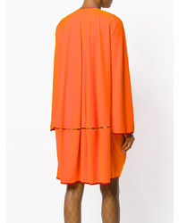 orange gerade geschnittenes Kleid von Talbot Runhof