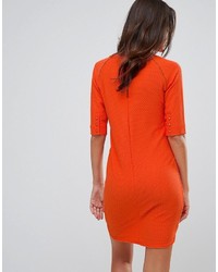 orange gerade geschnittenes Kleid von B.young