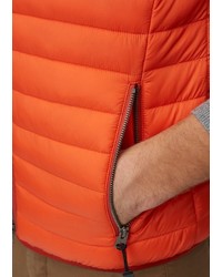 orange gesteppte ärmellose Jacke von Marc O'Polo