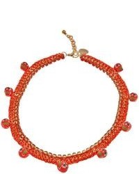 orange Halskette von Venessa Arizaga