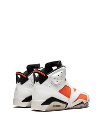 orange hohe Sneakers von Jordan