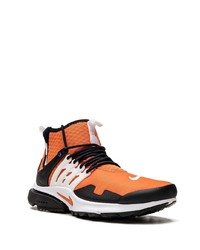 orange hohe Sneakers von Nike