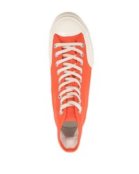 orange hohe Sneakers von Superga