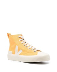 orange hohe Sneakers von Veja