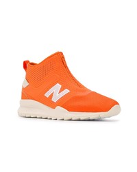 orange hohe Sneakers von New Balance