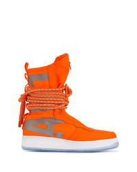 orange hohe Sneakers von Nike