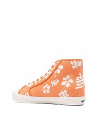 orange hohe Sneakers von Vans