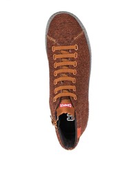 orange hohe Sneakers von Camper