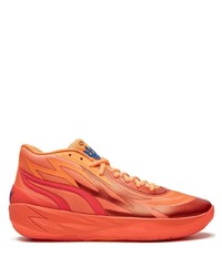 orange hohe Sneakers von Puma