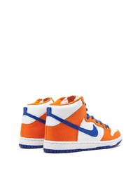 orange hohe Sneakers von Nike