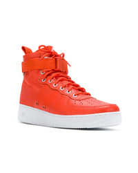 orange hohe Sneakers von Nike