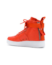 orange hohe Sneakers von Nike