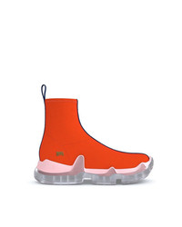 orange hohe Sneakers von Swear