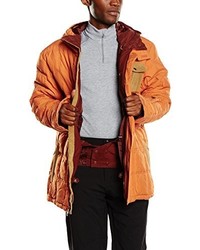 orange Jacke von Quiksilver