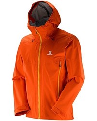 orange Jacke von Salomon