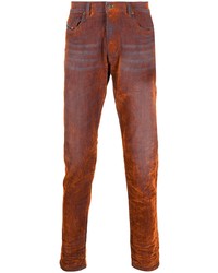 orange Mit Batikmuster Jeans von Diesel