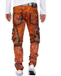 orange Jeans von Cipo & Baxx