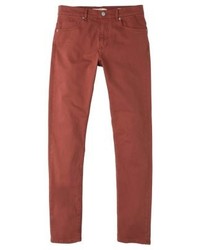 orange Jeans von Mango
