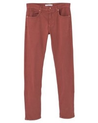 orange Jeans von Mango