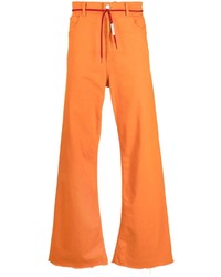 orange Jeans von Marni
