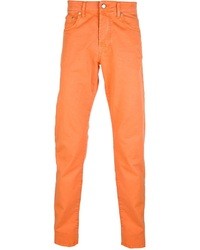 orange Jeans von Pt01