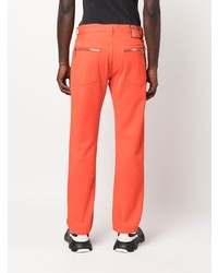 orange Jeans von Moschino