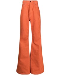 orange Jeans von Rick Owens DRKSHDW