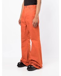 orange Jeans von Rick Owens DRKSHDW