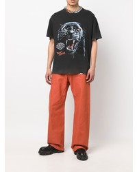 orange Jeans von Rick Owens