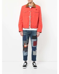 orange Jeansjacke von Junya Watanabe MAN