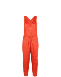 orange Jumpsuit von Pleats Please By Issey Miyake