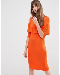 orange Kleid von Asos