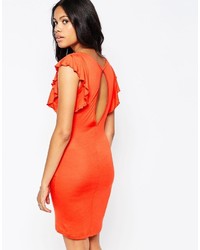 orange Kleid von Blend She