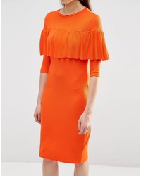 orange Kleid von Asos