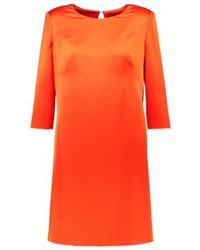 orange Kleid von Hugo Boss