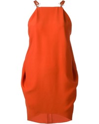 orange Kleid von Lanvin