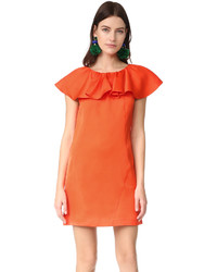 orange Kleid von Zac Posen