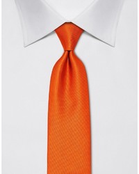 orange Krawatte von Vincenzo Boretti