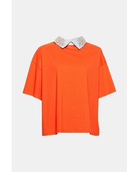 orange Kurzarmbluse von edc by Esprit