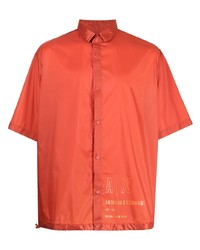 orange Kurzarmhemd von Armani Exchange
