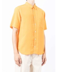 orange Kurzarmhemd von Jacquemus
