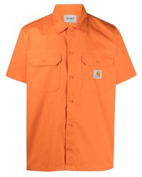 orange Kurzarmhemd von Carhartt WIP